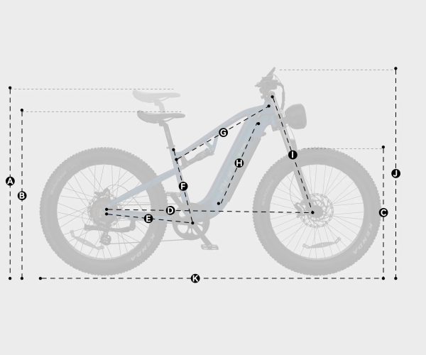 DUOTTS E26 Electric Bike Blue-Purple електрически велосипед DUOTTS E26 Електрически велосипед Blue-Purple — снимка 10