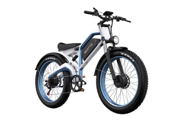 DUOTTS N26 White+blue Електрически велосипед DUOTTS N26 White+blue Електрически велосипед — снимка 2