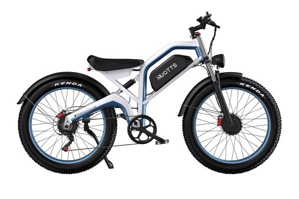 DUOTTS N26 White+blue Електрически велосипед DUOTTS N26 White+blue Електрически велосипед — снимка 3