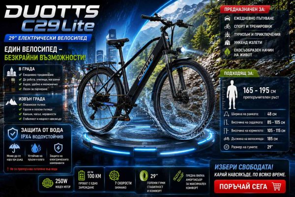 DUOTTS EBIKE C29Lite — снимка 7