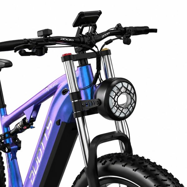 DUOTTS E26 Electric Bike Blue-Purple електрически велосипед DUOTTS E26 Електрически велосипед Blue-Purple — снимка 7