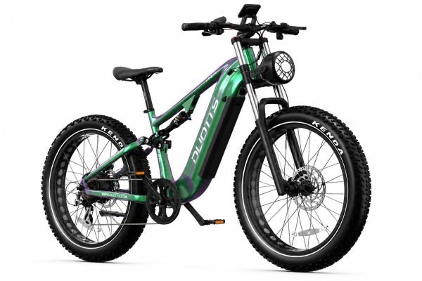 DUOTTS E26 Електрически велосипед Green-Purple — снимка 8