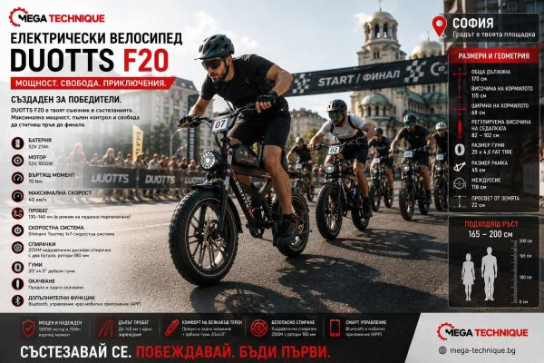 DUOTTS F20 Електрически велосипед — снимка 15