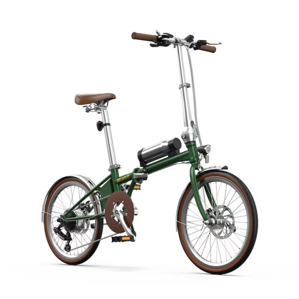 OneSport OT02 Folding Електрически велосипед Green — снимка 10