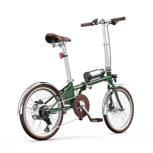 OneSport OT02 Folding Електрически велосипед Green — снимка 9