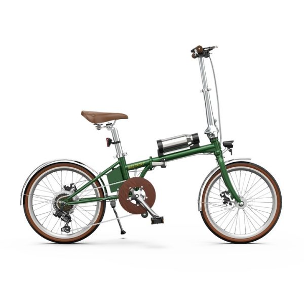 OneSport OT02 Folding Електрически велосипед Green — снимка 8