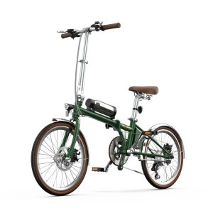 OneSport OT02 Folding Електрически велосипед Green — снимка 2
