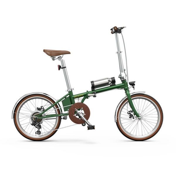 OneSport OT02 Folding Електрически велосипед Green — снимка 4