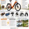 ONESPORT EBIKE" OT05Pro Orange ONESPORT EBIKE OT05Pro Orange — снимка 24