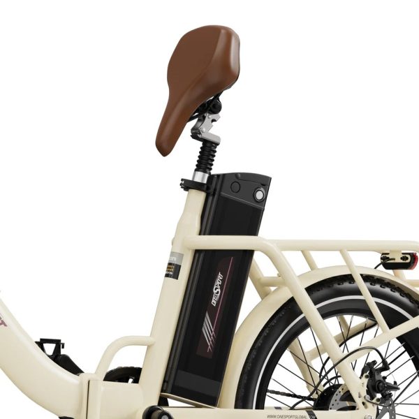 ONESPORT EBIKE OT16-2 Beige & White — снимка 13