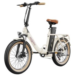 ONESPORT EBIKE OT16-2 Beige & White