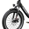 ONESPORT EBIKE OT16-2 Black & Brown — снимка 11