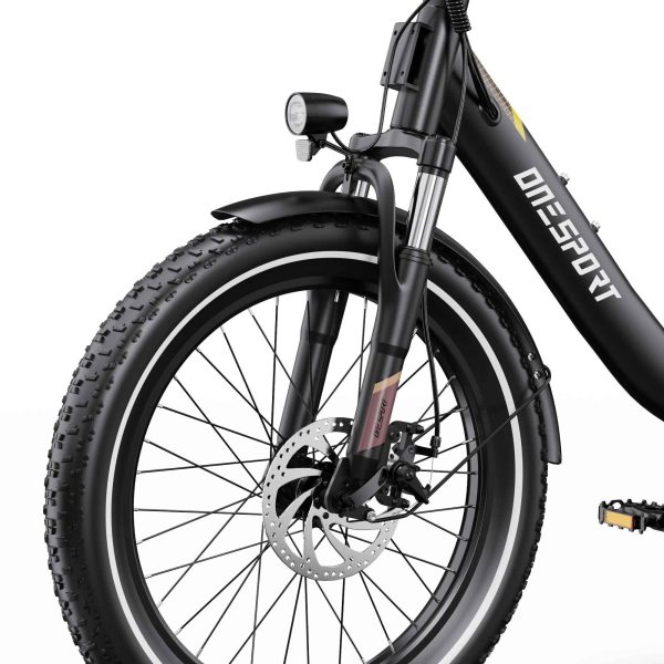 ONESPORT EBIKE OT16-2 Black & Brown — снимка 11